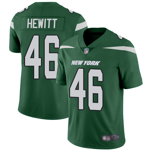 New York Jets Limited Green Youth Neville Hewitt Home Jersey NFL Football #46 Vapor Untouchable->->Youth Jersey